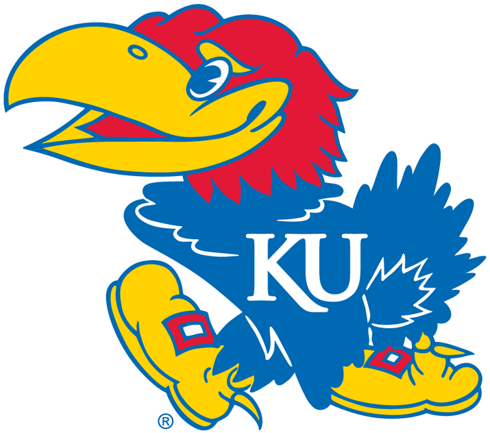 Kansas Jayhawks 2006-Pres Secondary Logo diy DTF decal sticker...